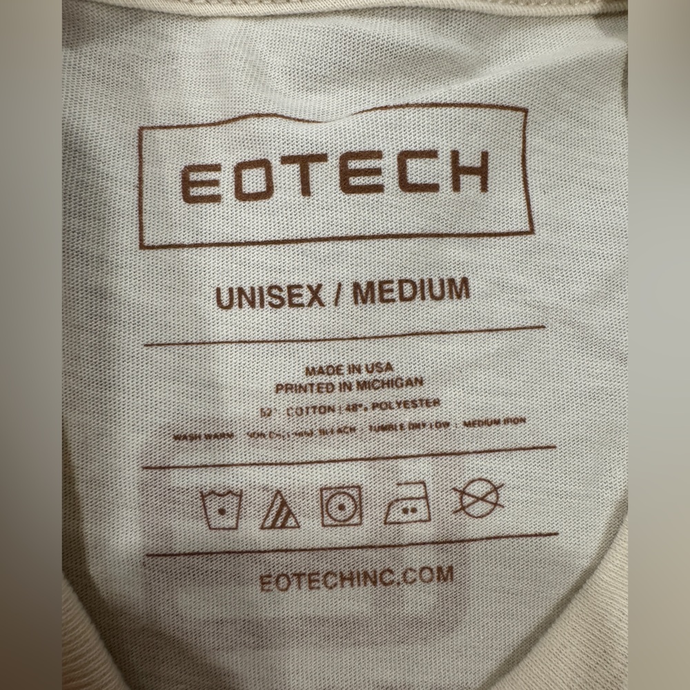 EOTECH Vudu Precision Rifle Scopes Tactical T-Shirt Adult Unisex Size M - Picture 5 of 6